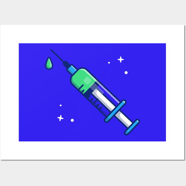 Injection Cartoon Wall Art by Catalyst Labs